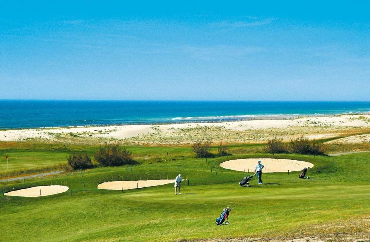 L'Appart Vue Golf Piscines Nature Ocean A Moliets Apartman Kültér fotó